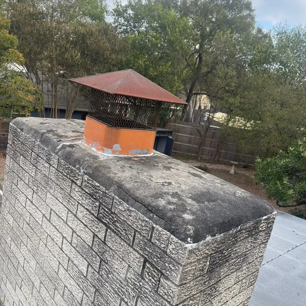 Professional chimney cap inspection and cleaning in Austin TX